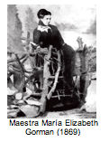 Maestra Mara Elizabeth Gorman (1869) 