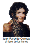 Juan Facundo Quiroga, el tigre de los llanos  