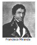 Text Box:   Francisco Miranda 