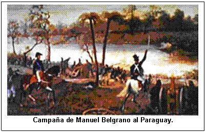 Campaa de Manuel Belgrano al Paraguay.