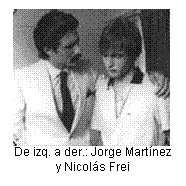 De izq. a der.: Jorge Martínez y Nicolás Frei  
