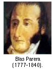 Cuadro de texto:   Blas Parera (1777-1840). 